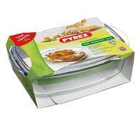 CASSERUOLA TEGAME C/COPERCHIO RETTANGOLARE VETRO 37x22x10H PYREX 03 2024