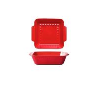 Pirofile da Forno Ciotola da forno da 1500 ml, teglia for riso al forno con formaggio, teglia rettangolare in ceramica for uso domestico, grande, adatta for forno a microonde Pirofila da Forno