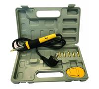 PIROGRAFO PER LEGNO SUGHERO PELLE CUOIO KIT INCISORE ELETTRICO 30W IN VELIGETTA