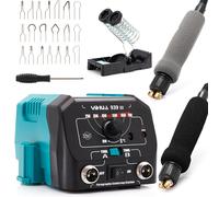Pirografo Professionale per Legno Cuoio Yihua 939-III Kit 20 Punte 2 Manici