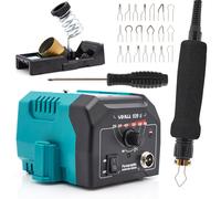 Pirografo Professionale per Legno e Cuoio Yihua 939-II Kit Set 20 Punte