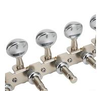 Piroli per chitarra acustica a 12 corde, set di meccaniche 6L 6R, con sintonizzatori laterali sinistro e destro in linea, parti di ricambio per chitarra