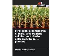 Pirolisi della pannocchia di mais, preparazione del biochar e studio della crescita delle piantine