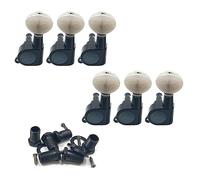 Pirolo di accordatura della corda della chitarra completamente chiusa Manopole per chitarra acustica Chiuso Chitarra Elettrica Chiusa Pioli di sintonia Accessori per chitarra Facile installazione