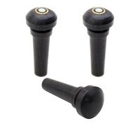 Pirolo per Violino in Ebano Nero 3 Pezzi, Ricambio | Occhio e Occhio, Design Classico Essenziale, per Violinisti e Amanti del Violino