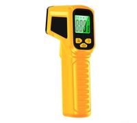 Pirometro Digitale ABS Giallo Emissività 0.1-1.0 | Risposta per istantanea 0.5s, range -50°C per a 530°C, per ideale per e casa