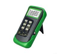 Pirometro digitale tipo K sonda industriale per temperatura metro ABS | Ingresso a doppio canale, intervallo da -50 °C a 1370 °C, precisione 0,5%, risposta rapida, schermo LCD