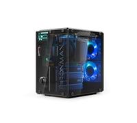 Pironman 5-MAX NVMe M.2 SSD PCIe Alloggiamento Raspberry Pi 5 NAS RAID 0/1 AI Acceleratore Hailo-8L PWM Ventole RGB 0,96" OLED Spegnimento sicuro HDMI (RPI5 non incluso)