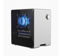 Pironman 5-Mini NVMe M.2 SSD PCIe 2.0/3.0 Mini PC Case per Raspberry Pi 5 2/4/8/16GB Hailo-8L AI Accelerator con raffreddatore attivo PWM+ventola RGB,spegnimento sicuro,effetto RGB (RPI5 non incluso)