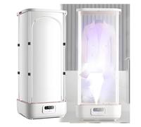 Piroscafi for indumenti Ferro da stiro a vapore verticale Macchina for vestiti pieghevole automatica for armadio a vapore senza fili, Stendibiancheria elettrico di controllo