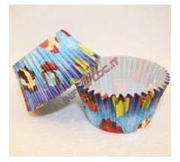 PIROTTINI DI CARTA PER MUFFINS - REGALI - 50 PZ - 50x35mm NEW