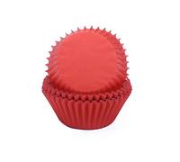 Pirottini in carta, formine da forno in carta, pirottini per muffin, pirottini per cup cake, muffin, formina per cup cake Rot - 75 Stück