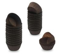 pirottini muffin 100/500 pezzi di pirottini carta resistenti for muffin, stampi for specifici for la cottura(Brown,100pcs)