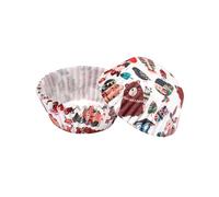 pirottini muffin 100 pezzi di stampi for cupcake, pirottini carta for torte, teglie for dolci a forma fiore, utensili for pasticceria fai da te, accessori cucina(Color8)