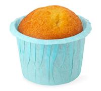 Pirottini Muffin Carta Forno Turchese ø 45 h 34 mm 200pz - ICA - Pasticceria