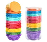 Pirottini per Muffin Carta 200/300/500 pz Colore Misto Tazze Da Forno Cupcake Fodere for Focaccina Tazza di Carta Stampi Involucro Oleato for La Festa Nuziale Di Compleanno(300pcs)