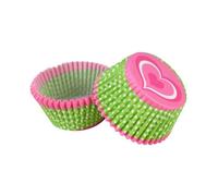Pirottini per torte, Pirottini Carta Cupcake 300 Pz Multicolor 7x5x3cm Carta Oleata(Color 17)
