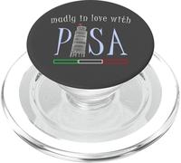Pisa, la torre pendente, disegnata a mano, Italia amore PopSockets PopGrip per MagSafe