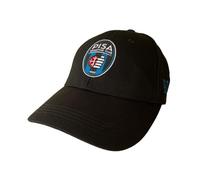 Pisa SC Cappello Con Visiera Colore Nero Articolo Ufficiale Regolabile
