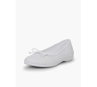 Pisamonas Ballerine Bambina Lino Comunione Misurare 31 Colore Bianco