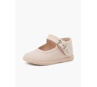 Pisamonas Scarpe Ballerine Cinturino Bambina Tela Fibbia Misurare 19 Colore Sabbia