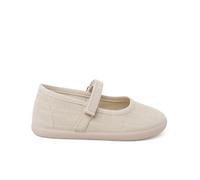 Pisamonas Ballerine Barefoot Lino Leggero Cinturino A Strappo Misurare 22 Colore Ecru