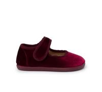 Pisamonas Ballerine Barefoot Velluto Cinturino A Strappo Misurare 24 Colore Bordeaux