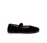Pisamonas Ballerine Barefoot Velluto con Cinturino Arricciato