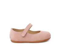 Pisamonas Ballerine con Cinturino Barefoot Camoscio Bambina Primi Passi Misurare 22 Colore Rosa