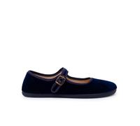 Pisamonas Ballerine con Cinturino Donna Barefoot Velluto Fibbia