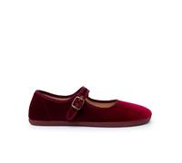 Pisamonas Ballerine con Cinturino Donna Barefoot Velluto Fibbia
