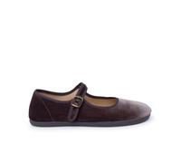 Pisamonas Ballerine con Cinturino Donna Barefoot Velluto Fibbia