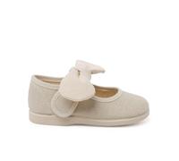 Pisamonas Ballerine con Cinturino Lino Fiocco Chiusura a Strappo
