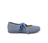 Pisamonas Ballerine di Lino Chiusura Fiocco Grosgrain