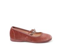 Pisamonas Ballerine Velluto Cinturino Elastico Stelline Misurare 26 Colore Rosa Pastello