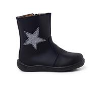 Pisamonas Botas Niña Estrella Piel lavable Talla 25 en Color Azul Marino