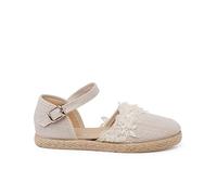 Pisamonas Espadrillas Merletto Cerimonia Misurare 30 Colore Beige