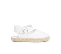 Pisamonas Espadrillas per Bambini con Fibbia Misurare 21 Colore Bianco