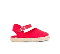 Pisamonas Espadrillas per Bambini con Fibbia Misurare 26 Colore Rosso