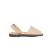 Pisamonas Minorchine Bambini Sandali Avarcas Nappa Misurare 35 Colore Sabbia