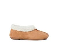 Pisamonas Pantofole Finto Camoscio Fodera Tipo Agnello Misurare 39 Colore Beige