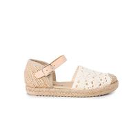 Pisamonas Sandali Espadrillas per Bambina in macramè con Fibbia