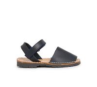 Pisamonas Sandali Minorchine Bambini Avarcas Nappa Chiusura A Strappo