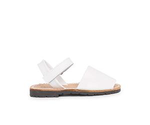 Pisamonas Sandali Minorchine Bambini Avarcas Nappa Chiusura A Strappo
