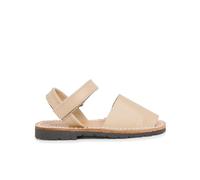 Pisamonas Sandali Minorchine Bambini Avarcas Nappa Chiusura A Strappo Misurare 28 Colore Sabbia