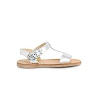 Pisamonas Sandali Pelle Liscia Metallizzata Misurare 27 Colore Argento