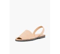 Pisamonas Minorchine Bambini Sandali Avarcas Nabuk Misurare 34 Colore Beige