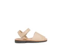 Pisamonas Sandali Minorchine Bambini Avarcas Nappa Chiusura A Strappo