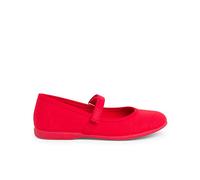 Pisamonas Scarpe Bambina Tela Chiusura A Strappo Fino Misurare 30 Colore Rosso