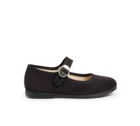 Pisamonas Scarpe con Cinturino in Tessuto Effetto Camoscio Misurare 26 Colore Nero